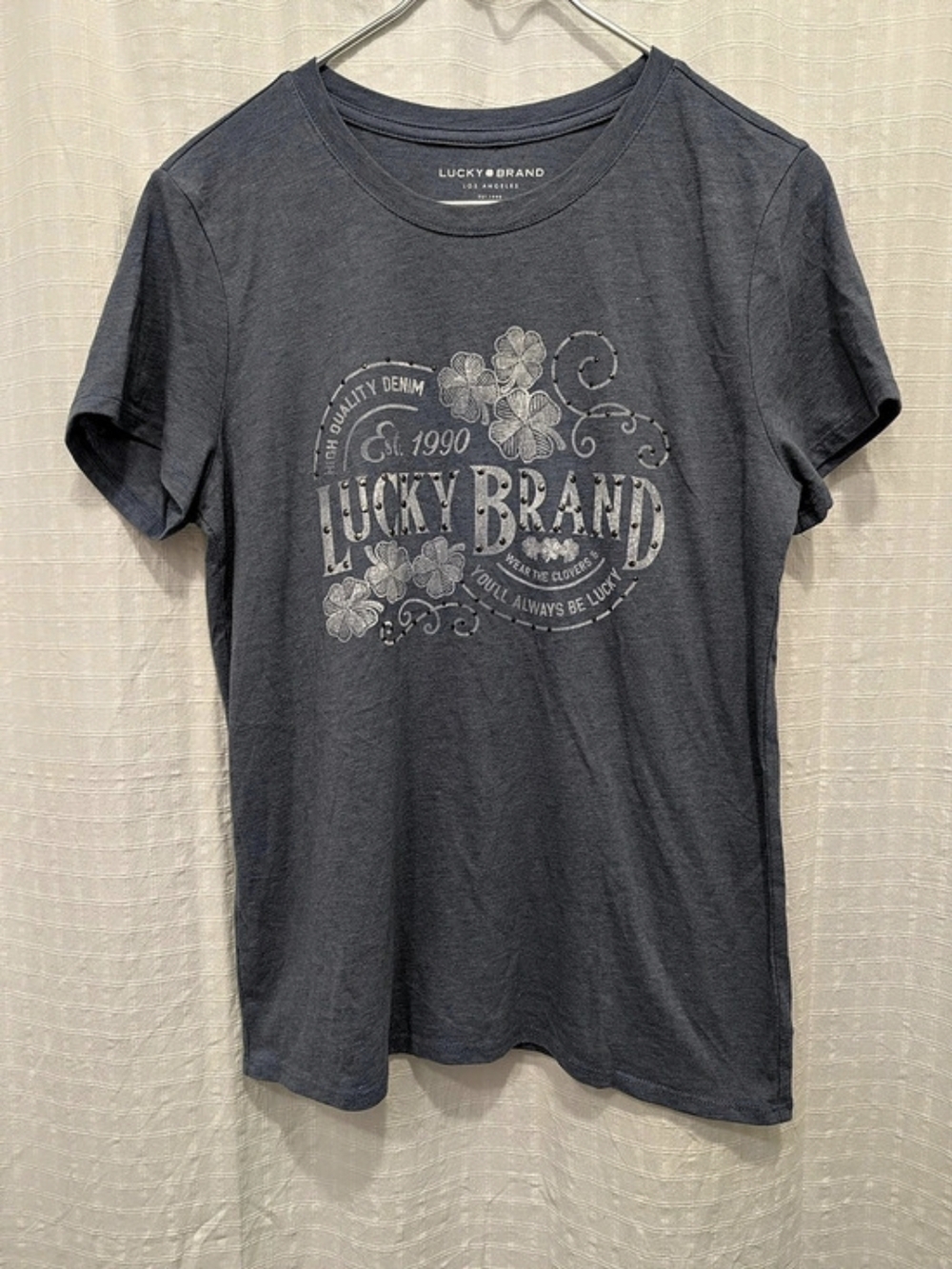 Lucky Brand Graphic Short Sleeve Tee Size Medium